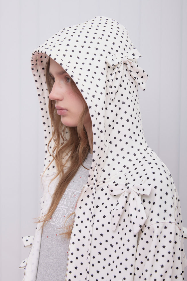 Dotty Bow Hoodie - GW27050