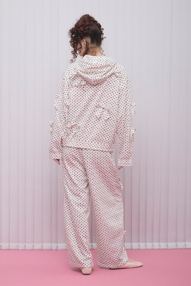Dotty Bow Hoodie - GW27050