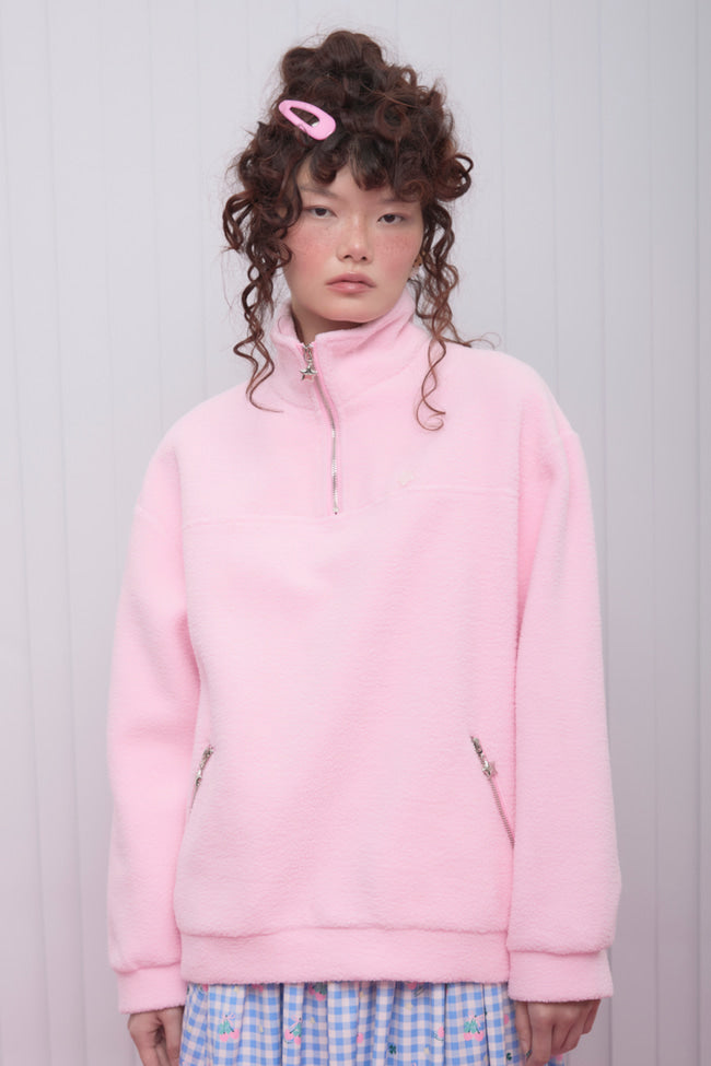 Pink Cloud Half-Zip - GW27053