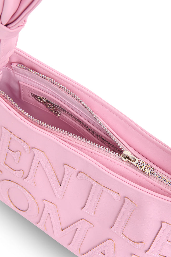 BELLE BOW SHOULDER BAG: PINK - GW27514