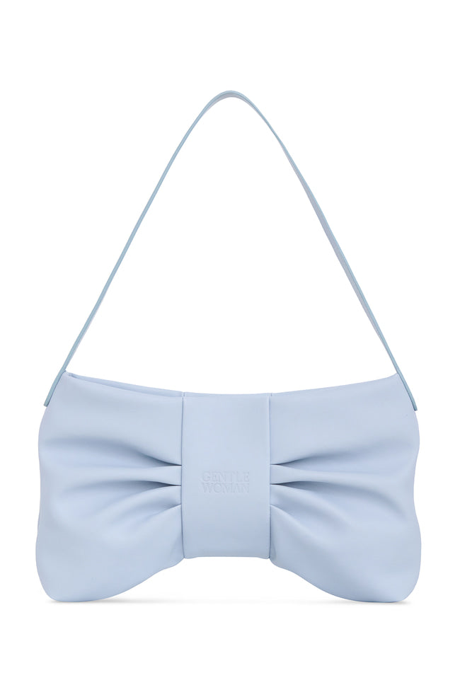 PETITE BOW SHOULDER BAG: BLUE - GW27510