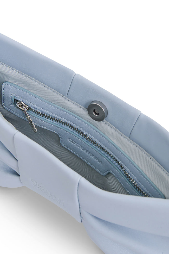 PETITE BOW SHOULDER BAG: BLUE - GW27510