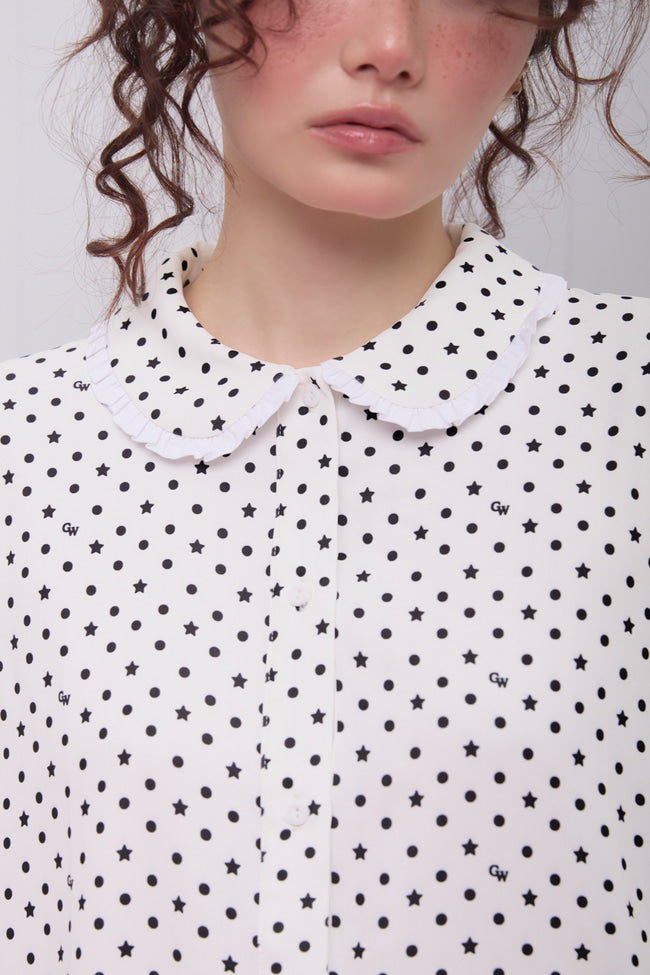 Dotty Dorm Shirt - GW283011