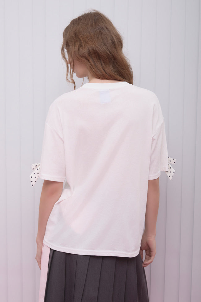 Bouquet White Tee - GW27055