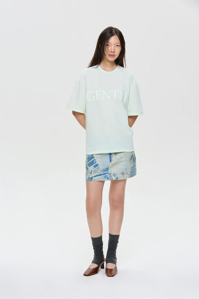 Gentlewoman Trace T-Shirt : Green - GW27282
