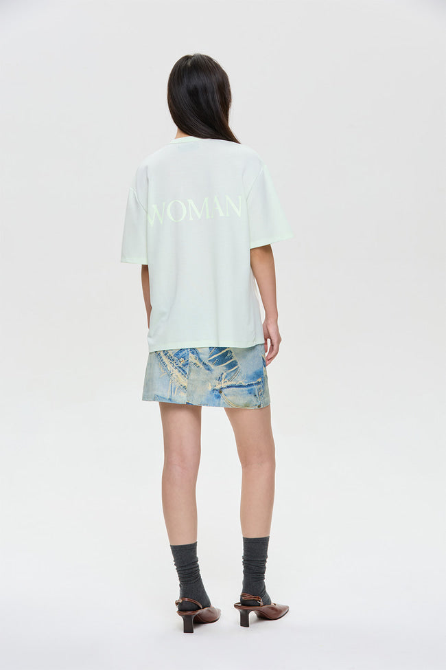 Gentlewoman Trace T-Shirt : Green - GW27282