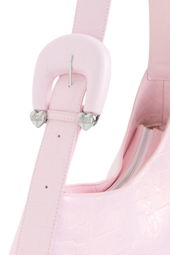 CLASSIC BUCKLE BABE BAG: LIGHT PINK - GW27971
