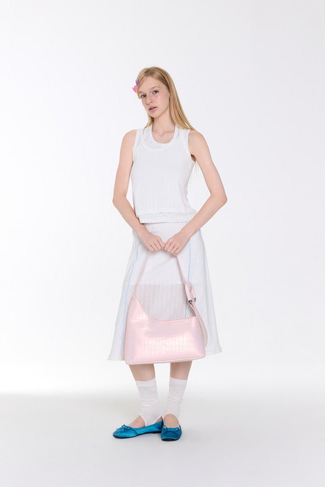 CLASSIC BUCKLE BABE BAG: LIGHT PINK - GW27971