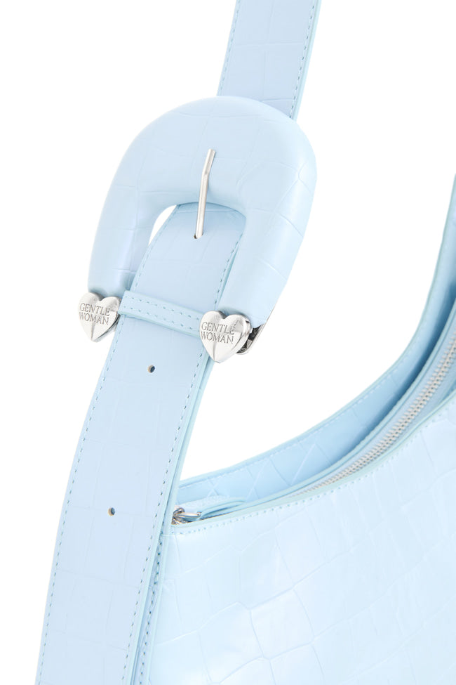 CLASSIC BUCKLE BABE BAG: LIGHT BLUE - GW27972