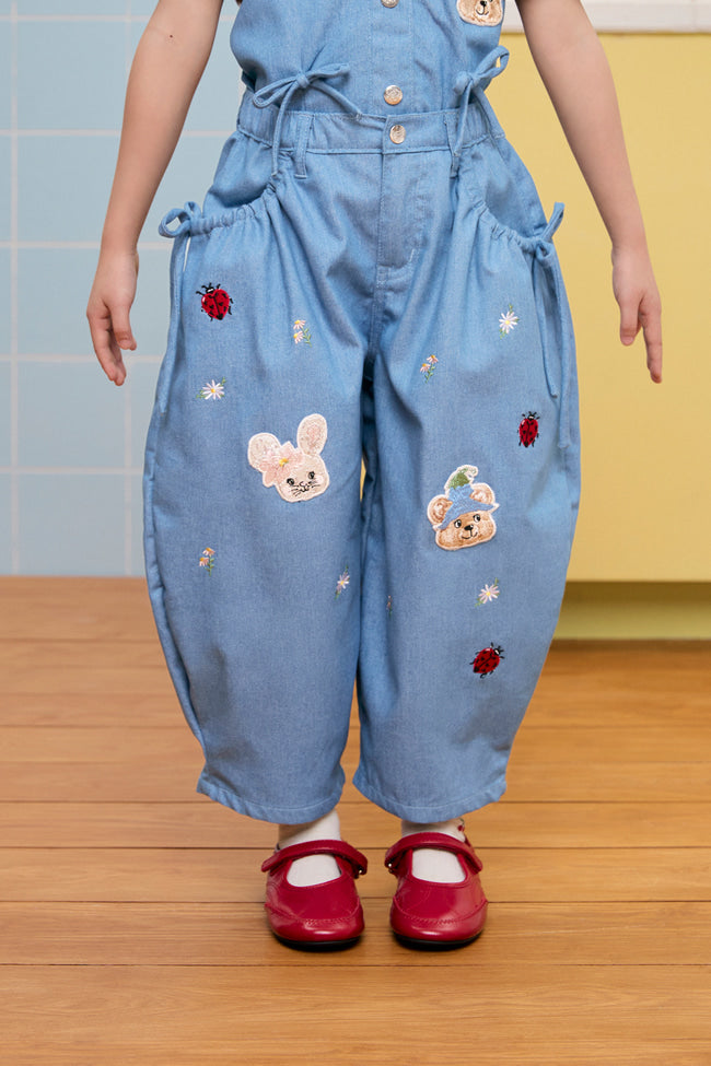 Playful Secrets Denim Trousers - LW22786