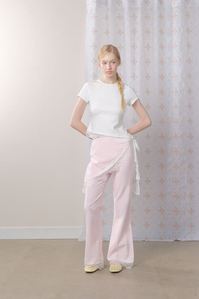 Dentelle Rose Trousers - GW27428