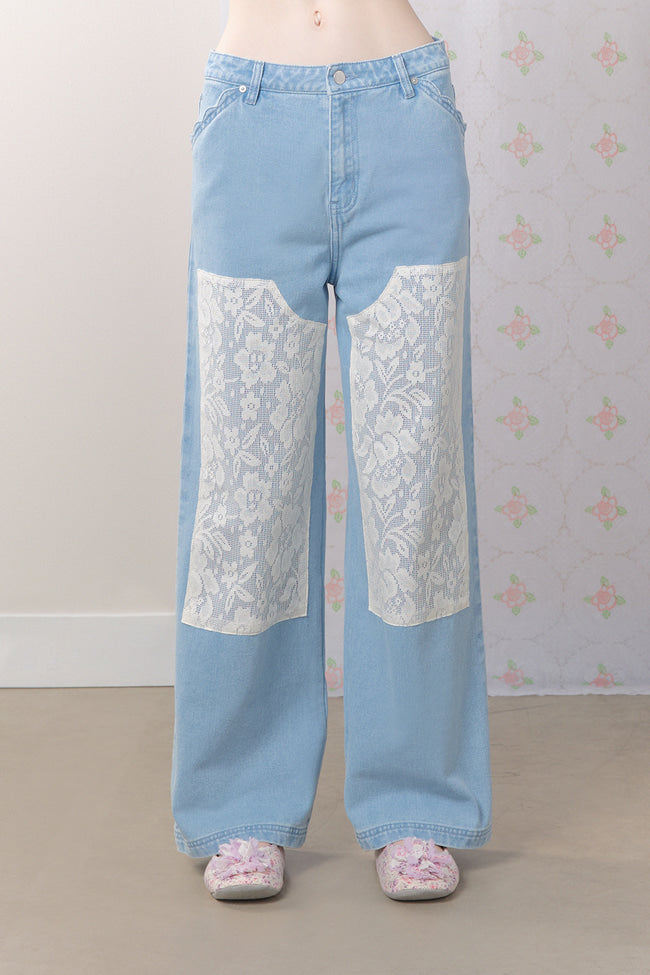 Lace Memoir Jeans - GW27406