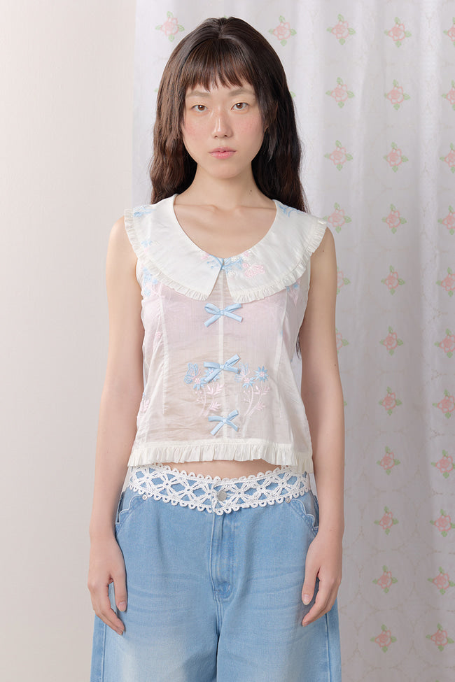 Petaline Collar Blouse - GW27413