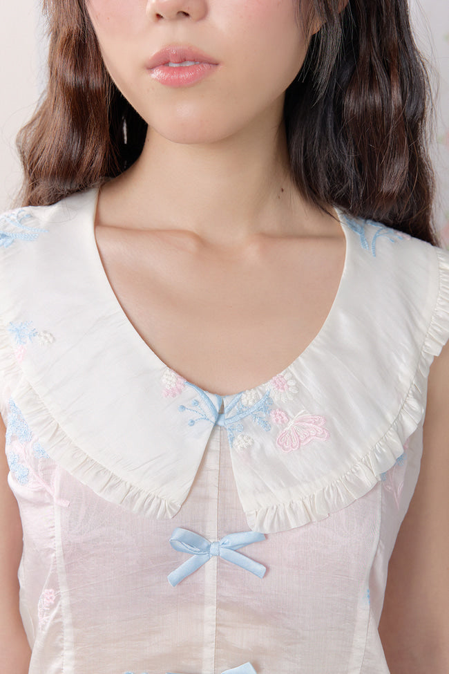 Petaline Collar Blouse - GW27413