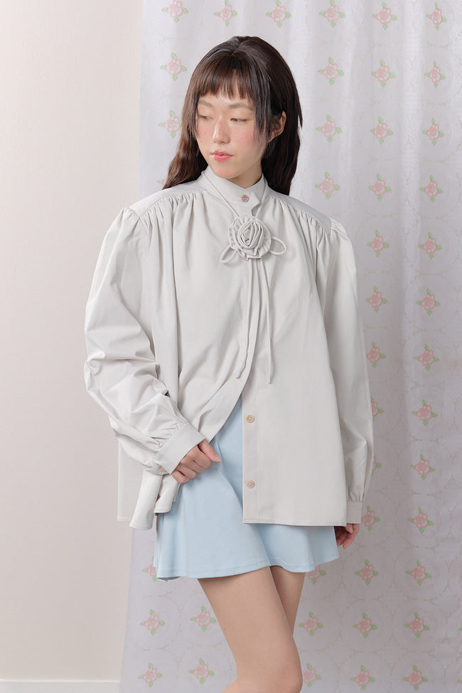 Rose Bloom Long Sleeve Top - GW27410