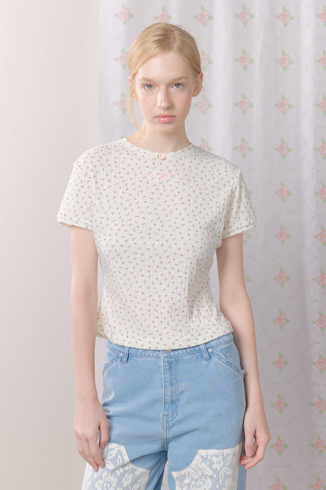 Rosaline Baby Tee - GW28292
