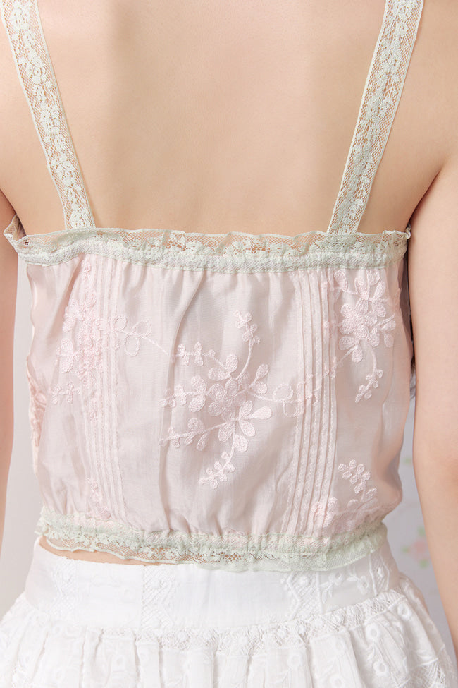 Floral Ribbon Camisole - GW27422