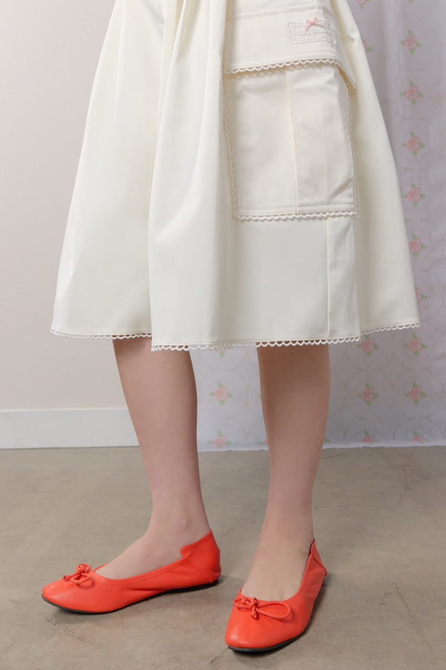 Ivory Bermuda Shorts - GW27416