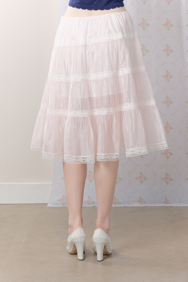 Soft Ruffle Midi Skirt - GW27446