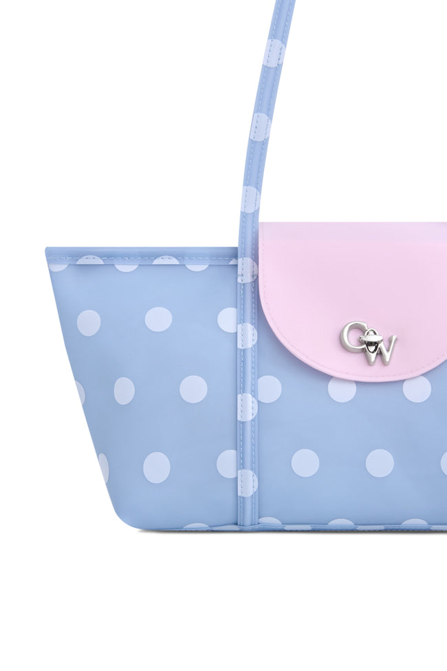 JELLY BONBON SHOULDER BAG: BLUE - GW28596