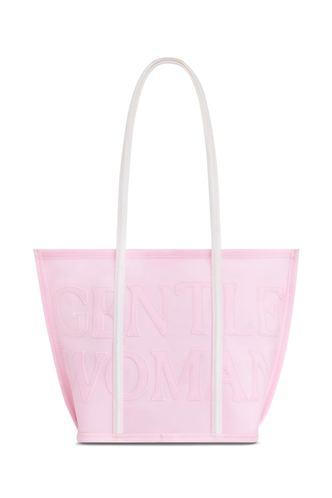 JELLY BOUNCE SHOULDER BAG: LIGHT PINK - GW28597