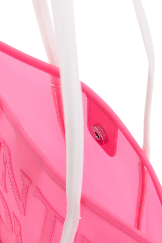 JELLY BOUNCE SHOULDER BAG: PINK - GW28598