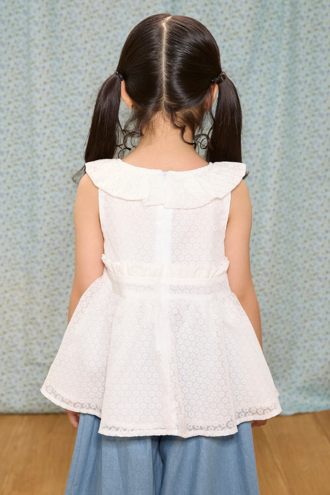 Flora Cloud Sleeveless Top - LW22519