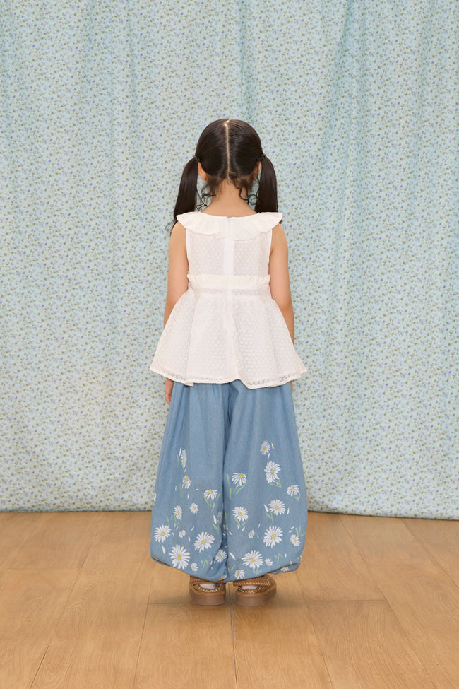 Flora Cloud Sleeveless Top - LW22519