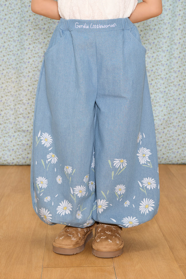 Whimsy in Motion Denim Trousers - LW22516