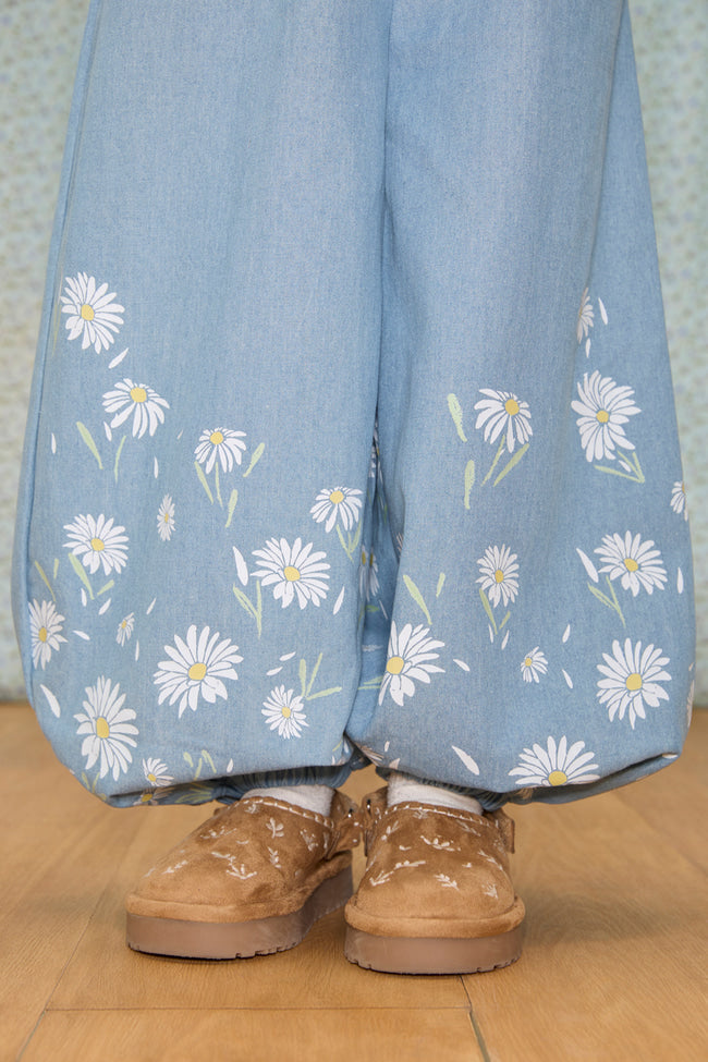 Whimsy in Motion Denim Trousers - LW22516