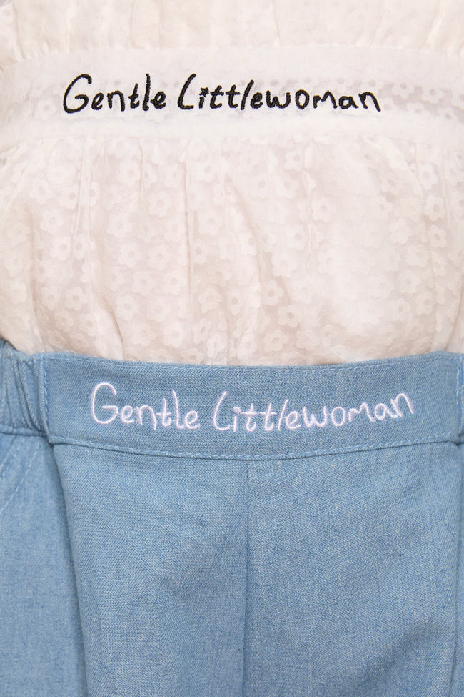 Whimsy in Motion Denim Trousers - LW22516