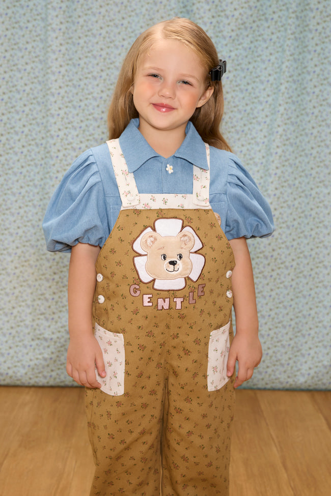 Petal Cottage Denim Jumpsuit - LW22818